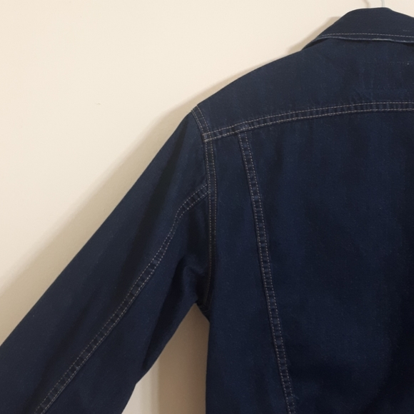 Brody Cropped Jean Jacket M - Picture 6 of 7